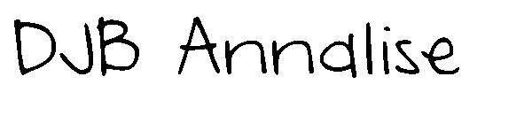 DJB Annalise字体