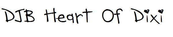 DJB Heart Of Dixi字体