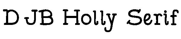 DJB Holly Serif字体