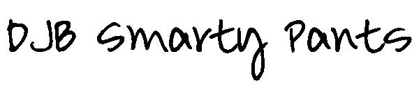 DJB Smarty Pants字体