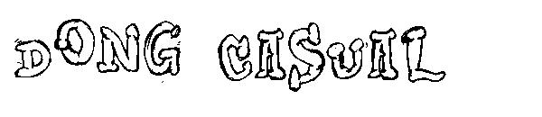 Dong Casual字体