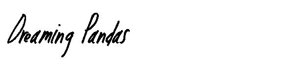Dreaming Pandas字体