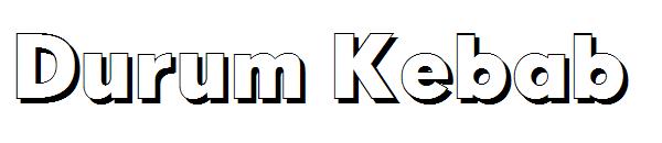 Durum Kebab字体