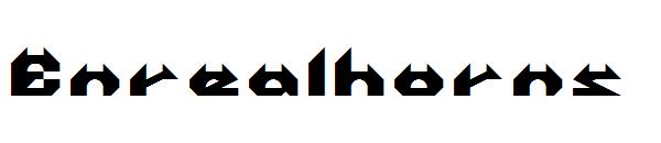 Enrealhorns字体