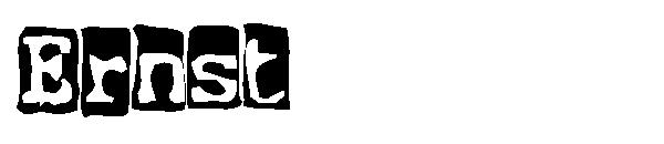 Ernst字体