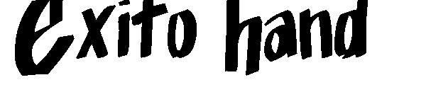 Exito Free Hand字体
