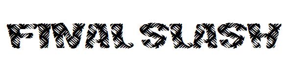 Final Slash字体