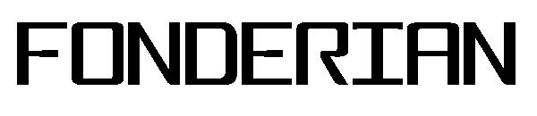 Fonderian字体
