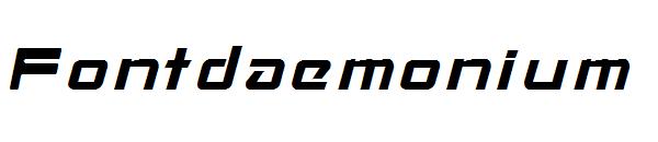 Fontdaemonium字体