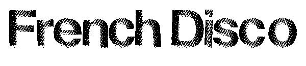 French Disco字体