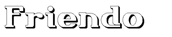 Friendo字体