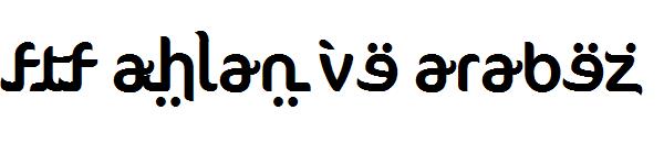 FTF Ahlan Ve Arabez字体