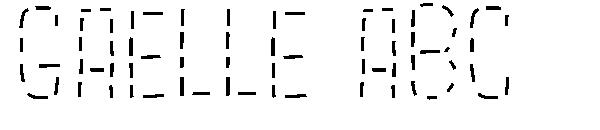 Gaelle Abc字体