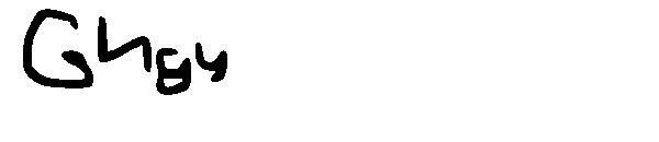 Ghgy字体