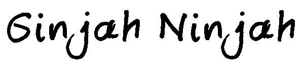 Ginjah Ninjah字体