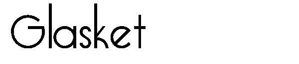 Glasket字体