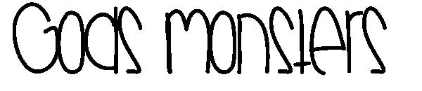 Gods Monsters字体