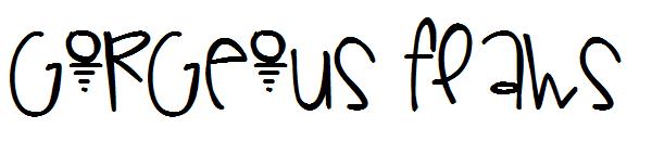 Gorgeous Flaws字体