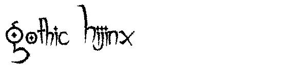 Gothic Hijinx字体