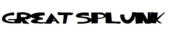 Great Splunk字体