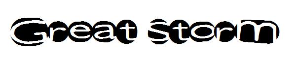 Great Storm字体