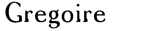 Gregoire字体