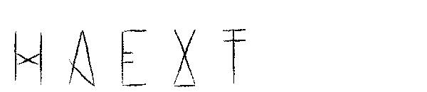 Haext字体