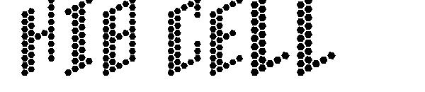 HIB Cell字体