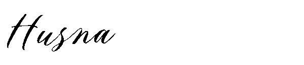 Husna字体