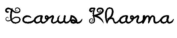 Icarus Kharma字体