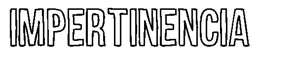 Impertinencia字体