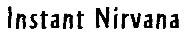 Instant Nirvana字体