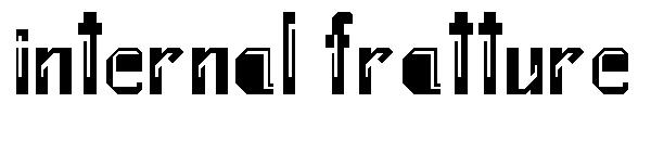Internal Fratture字体