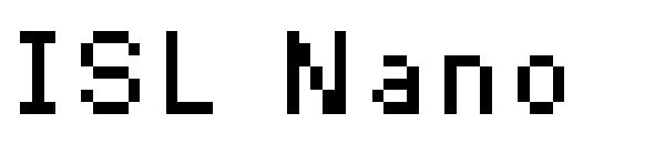 ISL Nano字体