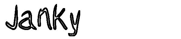 Janky字体