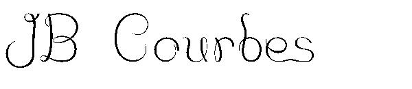 JB Courbes字体