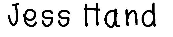 Jess Hand字体