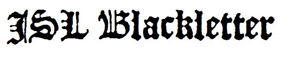 JSL Blackletter字体
