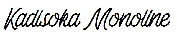 Kadisoka Monoline字体