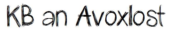 KB an Avoxlost字体