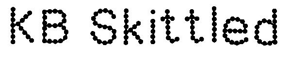 KB Skittled字体