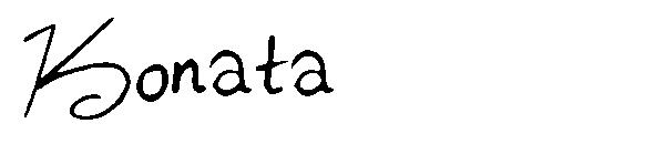 Konata字体