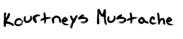 Kourtneys Mustache字体