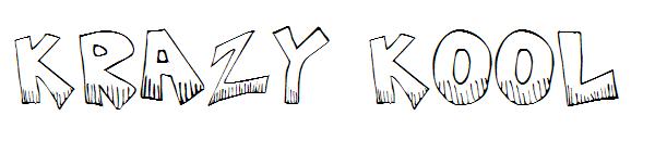 Krazy Kool字体