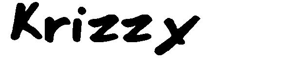 Krizzy字体