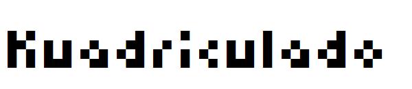 Kuadriculado字体