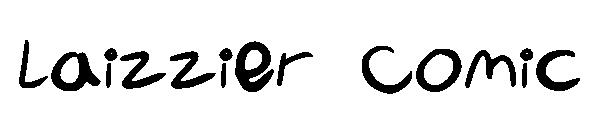 Laizzier Comic字体