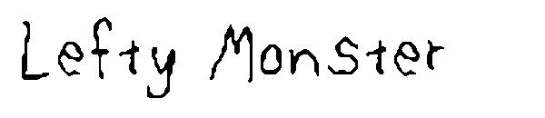 Lefty Monster字体