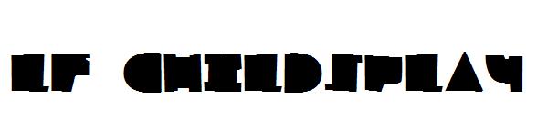 LF Childsplay字体