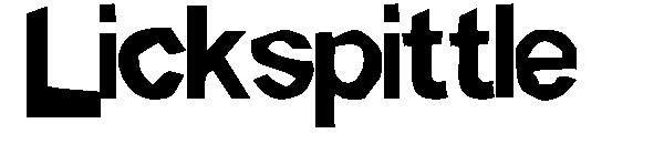 Lickspittle字体